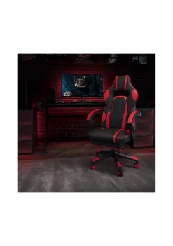Top 10 ✔️ X40 Gaming Chair Racing Ergonomic Computer Chair with Fully Reclining Back/Arms, Slide-Out Footrest, Massaging Lumbar - Red by Belnick 🛒