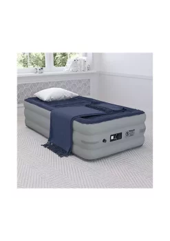 Hot Sale 🔔 18 inch Air Mattress with ETL Certified Internal Electric Pump and Carrying Case - Twin by Belnick 👍