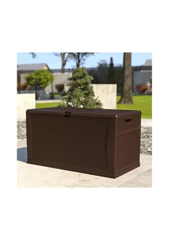 Best reviews of 🛒 120 Gallon Plastic Deck Box - Outdoor Waterproof Storage Box for Patio Cushions, Garden Tools and Pool Toys, Brown by Belnick 😉