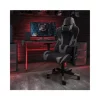Best Pirce 🛒 X20 Gaming Chair Racing Office Ergonomic Computer PC Adjustable Swivel Chair with Reclining Back in Gray LeatherSoft by Belnick ✔️