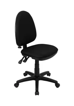 Best reviews of 🤩 Mid-Back Black Fabric Multifunction Swivel Ergonomic Task Office Chair with Adjustable Lumbar Support by Belnick ✨