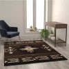 Coupon 🔔 Mohave Collection Chocolate Traditional Southwestern Style Area Rug - Olefin Fibers with Jute Backing by Belnick 🌟