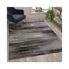 Top 10 💯 Rylan Collection Gray Scraped Design Area Rug - Olefin Rug with Jute Backing - Living Room, Bedroom, Entryway by Belnick 🔔
