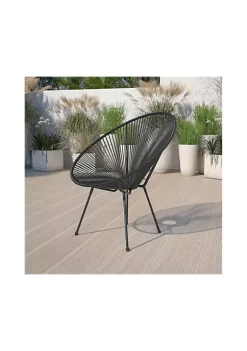 Best Sale π₯ Valencia Oval Comfort Series Take Ten Black Papasan Lounge Chair by Belnick π