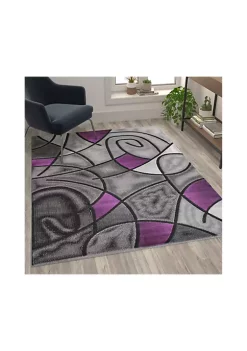 Brand new 👏 Jubilee Collection Abstract Area Rug - Olefin Rug with Jute Backing - Living Room, Bedroom, & Family Room by Belnick 🤩