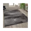 Budget 👍 Rylan Collection 8' x 10' Gray Scraped Design Area Rug - Olefin Rug with Jute Backing - Living Room, Bedroom, Entryway by Belnick 👏