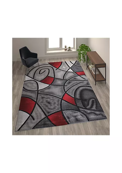 Best reviews of π₯° Jubilee Collection Red Abstract Area Rug - Olefin Rug with Jute Backing - Living Room, Bedroom, & Family Room by Belnick π₯° 1 Best reviews of π₯° Jubilee Collection Red Abstract Area Rug - Olefin Rug with Jute Backing - Living Room, Bedroom, & Family Room by Belnick π₯°