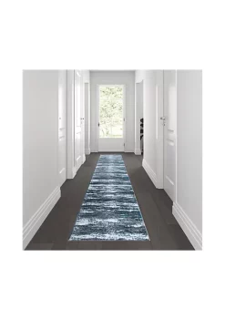 Best Pirce π Marian Collection Distressed Turquoise Olefin Area Rug with Jute Backing for Entryway, Living Room, Bedroom by Belnick π₯°