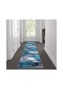 Deals β€οΈ Rylan Collection 2' x 7' Turquoise Abstract Area Rug-Olefin Rug with Jute Backing for Hallway, Entryway, Bedroom, Living Room by Belnick π 5 Deals β€οΈ Rylan Collection 2' x 7' Turquoise Abstract Area Rug-Olefin Rug with Jute Backing for Hallway, Entryway, Bedroom, Living Room by Belnick π -Belnick Sales Shop Belk 1319