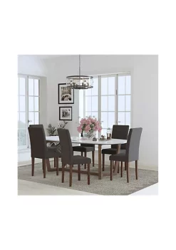 New 🤩 Set of 6 Greenwich Series Fabric Parsons Chairs by Belnick 🛒