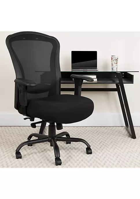 Promo 🤩 HERCULES Series 24/7 Intensive Use Big & Tall 400 lb. Rated Black Mesh Multifunction Synchro-Tilt Ergonomic Office Chair by Belnick ✔️ 2 Promo 🤩 HERCULES Series 24/7 Intensive Use Big & Tall 400 lb. Rated Black Mesh Multifunction Synchro-Tilt Ergonomic Office Chair by Belnick ✔️ - Image 2