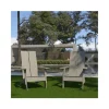 Budget 😀 Set of 2 Sawyer Modern All Weather Poly Resin Wood Adirondack Chairs in Gray by Belnick 🔥