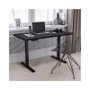 Discount 🎁 Electric Height Adjustable Standing Desk - Table Top 48" Wide - 24" Deep (Black) by Belnick 🎉