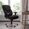 Best reviews of 🌟 Series 24/7 Intensive Use Big & Tall 400 lb. Rated Black Fabric Executive Ergonomic Office Chair with Lumbar Knob by Belnick 🔔