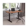 Best reviews of 👍 Electric Height Adjustable Standing Desk - Table Top 48" Wide - 24" Deep (Mahogany) by Belnick 💯
