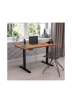 Best reviews of 👍 Electric Height Adjustable Standing Desk - Table Top 48" Wide - 24" Deep (Mahogany) by Belnick 💯