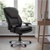 Deals ❤️ HERCULES Series 24/7 Intensive Use Big & Tall 400 lb. Rated Black LeatherSoft Ergonomic Office Chair with Lumbar Knob by Belnick 🎁