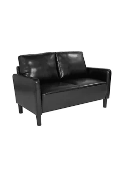 Cheap ❤️ Washington Park Upholstered Loveseat in Black LeatherSoft by Belnick 👍 -Belnick Sales Shop Belk 156