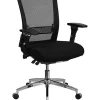 Buy 🤩 HERCULES Series 24/7 Intensive Use 300 lb. Rated Black Mesh Multifunction Ergonomic Office Chair with Seat Slider by Belnick 😍