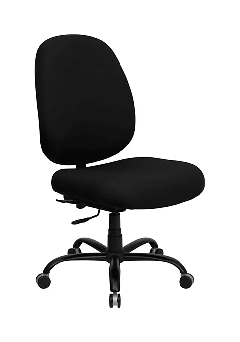 Hot Sale π HERCULES Series Big & Tall 400 lb. Rated Black Fabric Executive Swivel Ergonomic Office Chair with Adjustable Back by Belnick π 2 Hot Sale π HERCULES Series Big & Tall 400 lb. Rated Black Fabric Executive Swivel Ergonomic Office Chair with Adjustable Back by Belnick π - Image 2