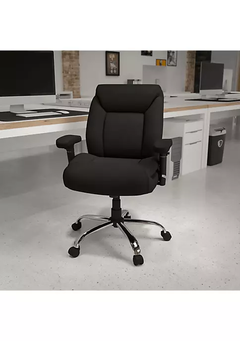 Best deal π Big & Tall 400 lb. Rated Deep Tufted Ergonomic Task Office Chair with Adjustable Arms by Belnick β¨ 2 Best deal π Big & Tall 400 lb. Rated Deep Tufted Ergonomic Task Office Chair with Adjustable Arms by Belnick β¨ - Image 2
