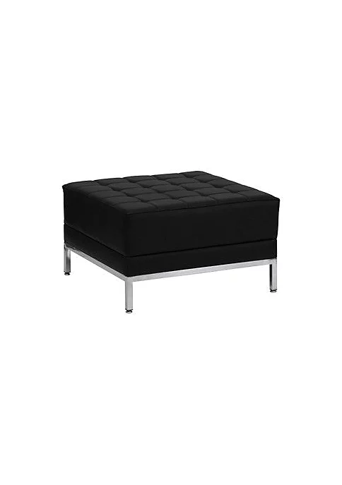 Discount ✔️ HERCULES Imagination Series Black LeatherSoft Ottoman by Belnick 🔔 2 Discount ✔️ HERCULES Imagination Series Black LeatherSoft Ottoman by Belnick 🔔 - Image 2