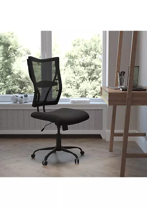 Coupon 🤩 HERCULES Series Big & Tall 400 lb. Rated Black Mesh Executive Swivel Ergonomic Office Chair by Belnick ❤️ 2 Coupon 🤩 HERCULES Series Big & Tall 400 lb. Rated Black Mesh Executive Swivel Ergonomic Office Chair by Belnick ❤️ - Image 2