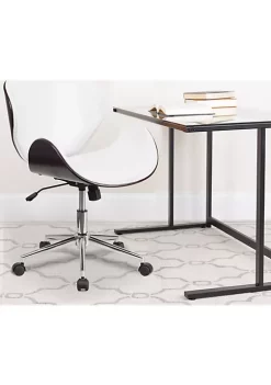 Brand new 🔥 Mid-Back Mahogany Wood Conference Office Chair in White LeatherSoft by Belnick 🔥 3 Brand new 🔥 Mid-Back Mahogany Wood Conference Office Chair in White LeatherSoft by Belnick 🔥 -Belnick Sales Shop Belk 1796