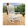 Discount 👏 Winston All Weather Poly Resin Rocking Chair in White by Belnick 🧨