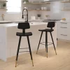 Top 10 💯 Kora Commercial-Grade Low-Back Barstools by Belnick ✔️