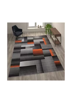 Cheapest ✨ Elio Collection Blocked Area Rug - Olefin Rug with Jute Backing - Entryway, Living Room, or Bedroom by Belnick 🧨