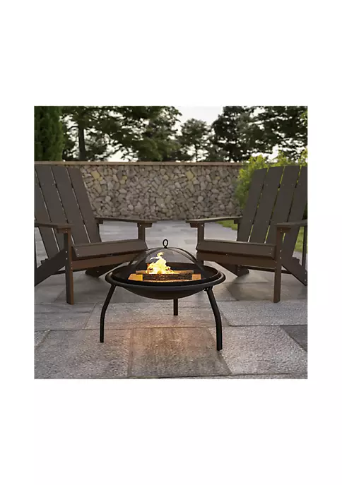 Brand new β€οΈ 22.5" Foldable Wood Burning Firepit with Mesh Spark Screen and Poker by Belnick π 2 Brand new β€οΈ 22.5" Foldable Wood Burning Firepit with Mesh Spark Screen and Poker by Belnick π - Image 2