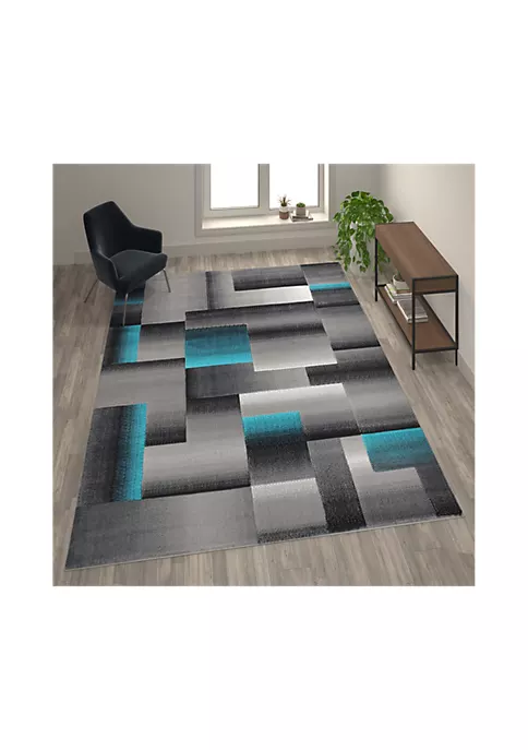 Flash Sale π Elio Collection Blocked Area Rug by Belnick π 2 Flash Sale π Elio Collection Blocked Area Rug by Belnick π - Image 2