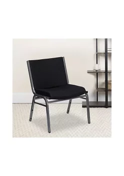 Best Pirce π 2 Pack HERCULES Series Big & Tall 1000 lb. Rated Black Fabric Stack Chair by Belnick β€οΈ