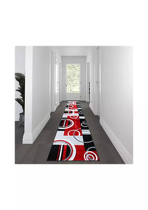 Cheapest π Audra Collection Abstract Area Rug - Olefin Rug with Jute Backing - Entryway, Living Room, or Bedroom by Belnick π 3 Cheapest π Audra Collection Abstract Area Rug - Olefin Rug with Jute Backing - Entryway, Living Room, or Bedroom by Belnick π - Image 3