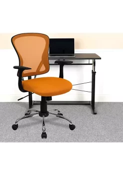 Brand new ❤️ Mesh Swivel Task Office Chair with Chrome Base and Arms by Belnick 🔔 -Belnick Sales Shop Belk 2174