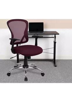 Brand new ❤️ Mesh Swivel Task Office Chair with Chrome Base and Arms by Belnick 🔔 -Belnick Sales Shop Belk 2177