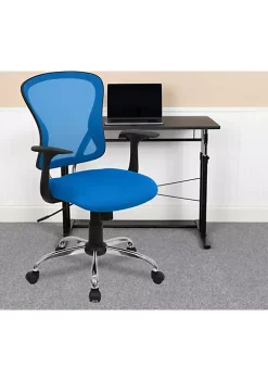 Brand new ❤️ Mesh Swivel Task Office Chair with Chrome Base and Arms by Belnick 🔔 -Belnick Sales Shop Belk 2179