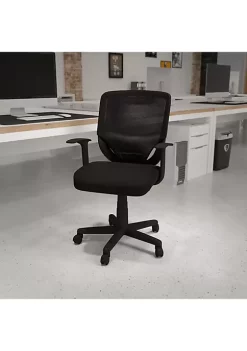 Top 10 π₯ Mid-Back Black Mesh Tapered Back Swivel Task Office Chair with T-Arms by Belnick π