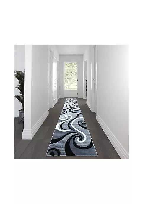 Best reviews of ๐ Athos Collection Gray Abstract Area Rug - Olefin Rug with Jute Backing - Hallway, Entryway, or Bedroom by Belnick ๐ 2 Best reviews of ๐ Athos Collection Gray Abstract Area Rug - Olefin Rug with Jute Backing - Hallway, Entryway, or Bedroom by Belnick ๐ - Image 2