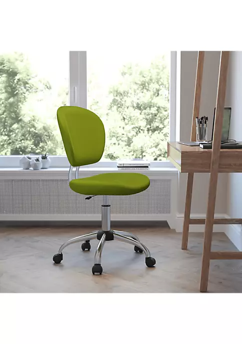 Outlet ❤️ Mid-Back Mesh Padded Swivel Task Office Chair with Chrome Base by Belnick 🤩 13 Outlet ❤️ Mid-Back Mesh Padded Swivel Task Office Chair with Chrome Base by Belnick 🤩 - Image 13