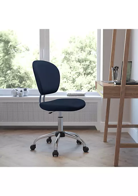 Outlet ❤️ Mid-Back Mesh Padded Swivel Task Office Chair with Chrome Base by Belnick 🤩 14 Outlet ❤️ Mid-Back Mesh Padded Swivel Task Office Chair with Chrome Base by Belnick 🤩 - Image 14