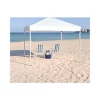 Cheap 🌟 10'x10' White Outdoor Pop Up Event Slanted Leg Canopy Tent with Carry Bag by Belnick 😍