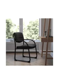 New ⌛ Fabric Executive Side Reception Chair with Sled Base by Belnick 💯 -Belnick Sales Shop Belk 2545