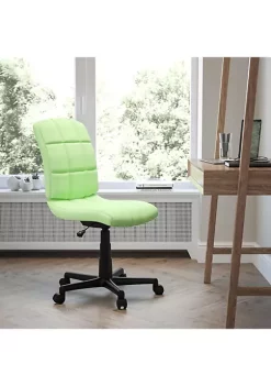 Wholesale 🌟 Mid-Back Quilted Vinyl Swivel Task Office Chair by Belnick 🎁 -Belnick Sales Shop Belk 2583