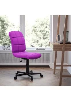 Wholesale 🌟 Mid-Back Quilted Vinyl Swivel Task Office Chair by Belnick 🎁 -Belnick Sales Shop Belk 2584