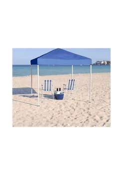 Cheapest π₯° 8'x8' Blue Outdoor Pop Up Event Slanted Leg Canopy Tent with Carry Bag by Belnick π
