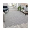 New 🛒 5' x 7' Handwoven Indoor/Outdoor Diamond Pattern Area Rug in Grey by Belnick 🔔