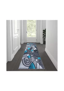 Budget 🤩 Jubilee Collection Abstract Area Rug-Olefin Rug with Jute Backing - Hallway, Entryway, Bedroom, Living Room by Belnick ✨