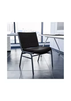 Flash Sale π HERCULES Series Big & Tall 1000 lb. Rated Black Fabric Stack Chair by Belnick π―